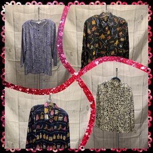 Stylish Women's Silk Blouses